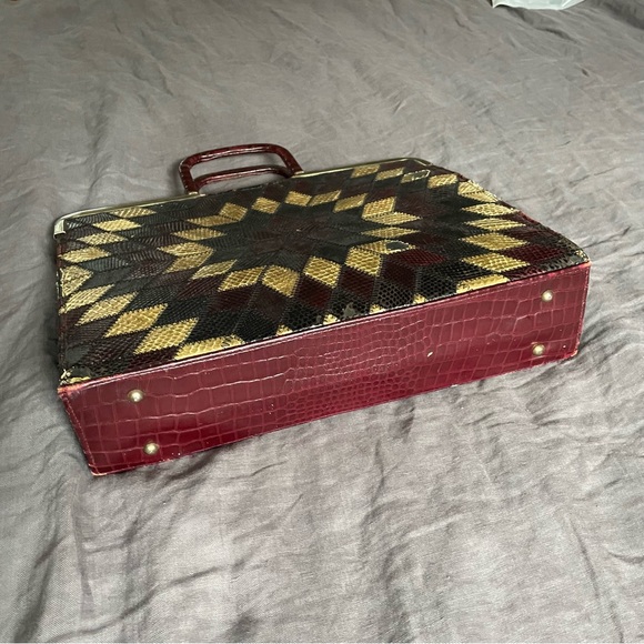 Vintage Snakeskin Doctor’s Bag Handbag - Picture 5 of 10